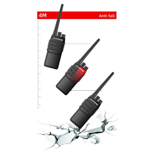 Baofeng BF-1904 12W High Power Professional Penetrating Radio Supports Type C Charge Long Range Powerful Portable Walkie Talkie - Image 4