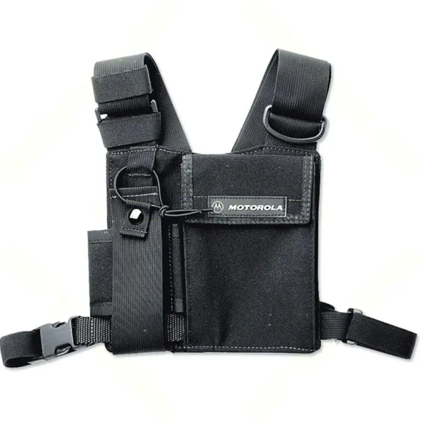 HLN6602 Walkie talkie carry case for MOTOROLA Universal Chest Pack Protects Radio
