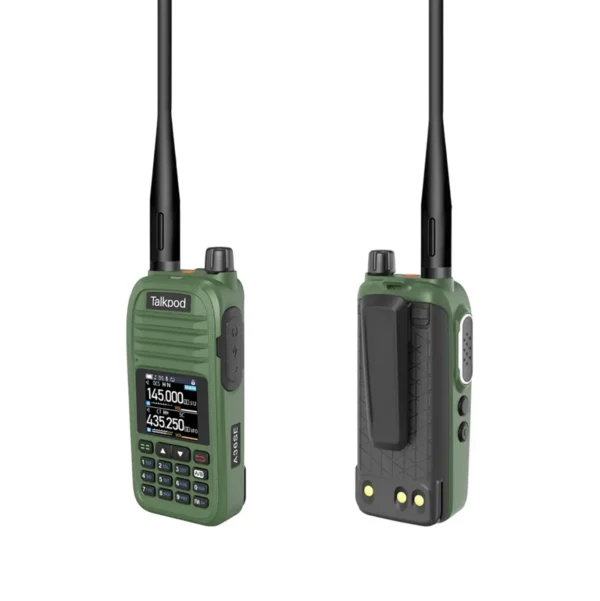 Talkpod® A36SE U HF/VHF Multi-Band Portable Transceiver Green - Image 3