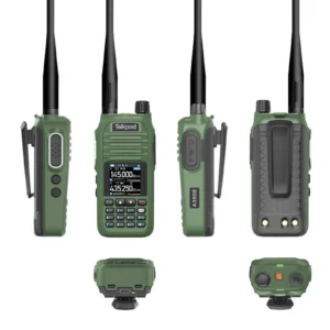 Talkpod® A36SE U HF/VHF Multi-Band Portable Transceiver Green